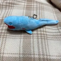 Qualia サメ マスコットキーホルダー　深海魚のぬいぐるみ　ラブカ