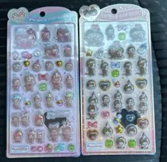 モンチッチ うるちゅる POP SEAL ポップシール 2種セット　もんちっち