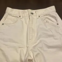 GUコクーンシルエットジーンズ