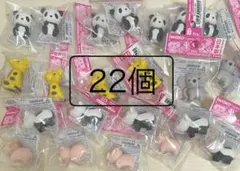 イワコー　おもしろ消しゴム どうぶつえん　Zoo 動物園 22個セット