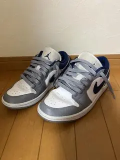 Nike Air Jordan 1 Low グレー/ネイビー