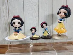 Qposket 白雪姫 フィギュア 4体セット