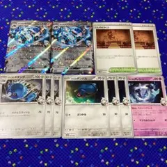 ポケカ　ダイゴのメタグロスex RR仕様　進化ライン　石の洞窟　ダイゴのメレシー