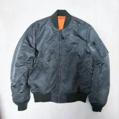 美品 アルファインダストリーズ MA-1 フライトジャケット L カーキ