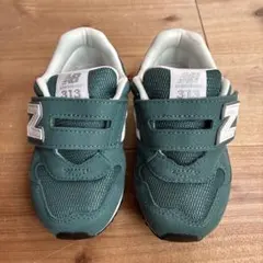 【新品】New Balance 313 スニーカー 15.0cm グリーン