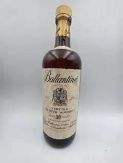 未開封Ballantine's30年ブレンデッドスコッチウイスキー 木箱入り