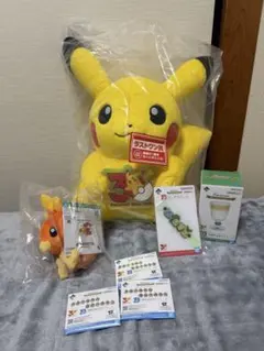 一番くじ ポケモン ラストワン賞 ピカチュウ ぬいぐるみ他セット