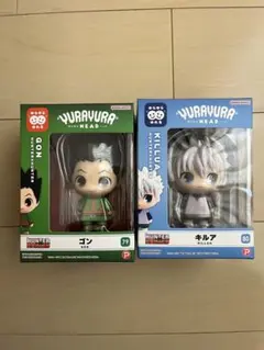 HUNTER×HUNTER ゆらゆらヘッド ゴン&キルア フィギュアセット