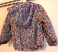 花柄フード付きアウター