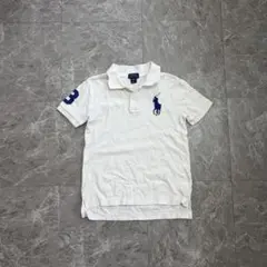 ラルフローレン ビッグポニー 半袖ポロシャツ 白 swag 短丈 - メルカリ