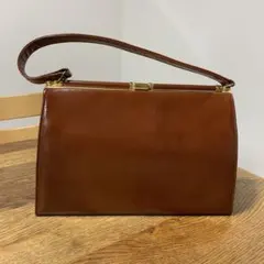 ハンドバッグ　ブラウン　茶色