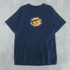 【希少】ハフ HUF Tシャツ ネイビー M TNT センターロゴ