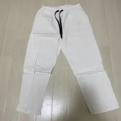 SHEINホワイトカジュアルパンツ ウエストドローストリング