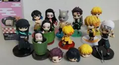 鬼滅の刃　フィギュア　セット　Qposket petit　ワーコレ　ちびきゅん