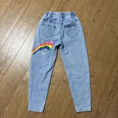 レインボーペイント デニムパンツ キッズのサムネイル