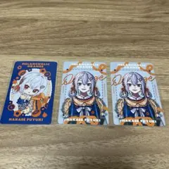 にじさんじ 葉加瀬冬雪　メランコリックオレンジ フォト風カード