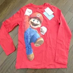 H&M　映画　スーパーマリオ 長袖カットソー 140cm