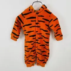 美品 Disney baby ディズニー 着ぐるみ ティガートラ柄 カバーオール