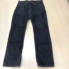 エドウィンダークブルー ストレートデニム L