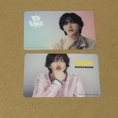 なにわ男子 道枝駿佑 クリアソロカード 2枚