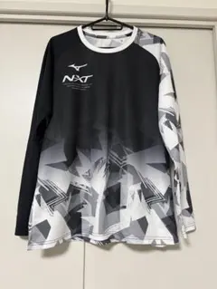 Mizuno NXT 幾何学模様長袖シャツ