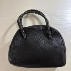 キタムラ 黒 小バッグ型ポーチ