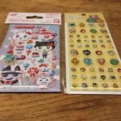 たまごっち　たまもりしーるリフィル＆タイルシール 2枚セット