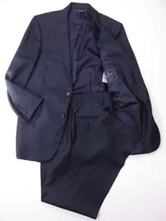近年モデル【美品】J.PRESS 背抜き 春夏 チェック柄 2B スーツ 36L