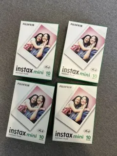 FUJIFILM instax mini フィルム 10枚入り✖️4