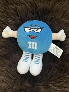 m&m’s エムアンドエムズ　ぬいぐるみ　ブルー　ヴィンテージ　ビンテージ