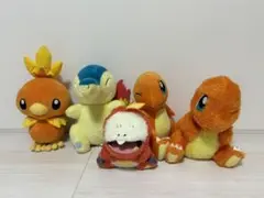 ポケットモンスター ぬいぐるみ まとめ ヒトカゲ ホゲータ ヒノアラシ アチャモ
