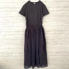 アーバンリサーチドアーズ ボイルカットドッキングワンピース 【M】 ロング 半蔵