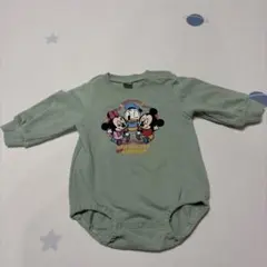 バースデイ　futafuta ディズニー　ロンパース　80