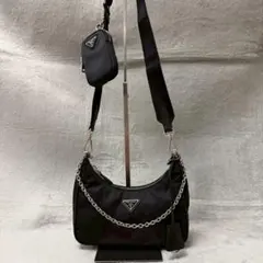 Prada Re-Edition 2005 Re-Nylon Bag Black