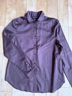 トゥモローランド MACPHEE ブラウン 長袖シャツ