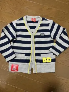 BABY DOLL ストライプカーディガン 100cm