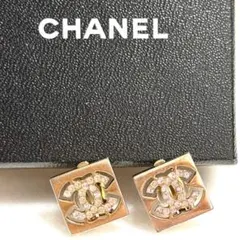 シャネル　 イヤリング　ココマーク　シルバー　ピンク　ヴィンテージのサムネイル
