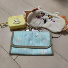 ちいかわ ポーチ アイマスク セット