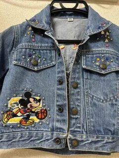ミッキーマウス デニムジャケット 100cm