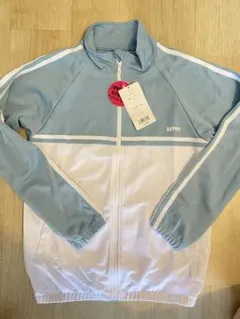 REPIPI ジップアップジャケット 160 水色