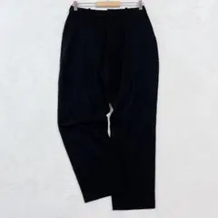ユニクロ　カジュアルパンツ　ブラック　【S】 ウール90%