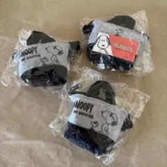 スヌーピー　スウェットミニポーチ