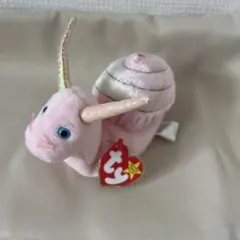 【美品】ty ぬいぐるみ　かたつむり　タグ付きのサムネイル