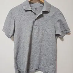 UNIQLO ポロシャツ グレー Sサイズのサムネイル