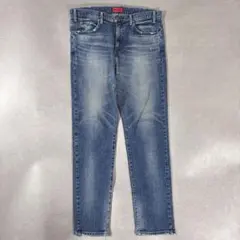 日本製 RED CARD 71806 レッドカード ダメージジーンズ インディゴ