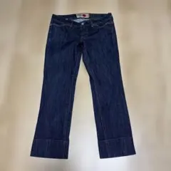 90%OFF 新品 ノティファイ Notify ジーンズ 27 LPT2585 Mサイズ インディゴブルー レディース デニムパンツ ブーツカット イタリア製 Notify デニム 25 Notifyノティファイサイズ25♡デニムパンツ 刺繍