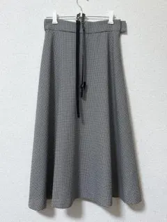 千鳥格子スカート