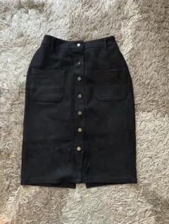 黒 タイトスカート サイズF