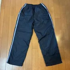 フリース裏地付きロングパンツ　ネイビー　140