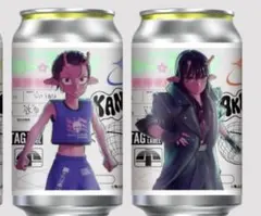 ミルキーサブウェイ ラベル缶 アカネ カナタ 『ステッカーのみ』
